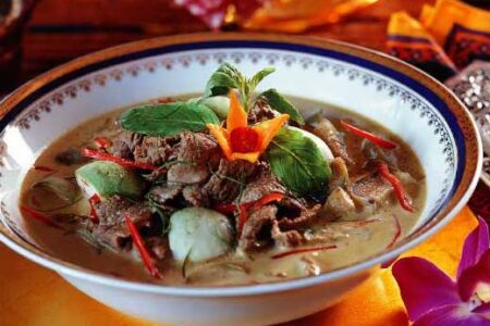 Green Curry with Beef