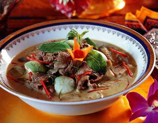 Green Curry with Beef