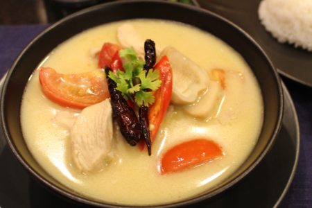 Tom Kha with Chicken Soup